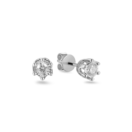 Diamantohrringe Nolly 0,36 ct, Weißgold