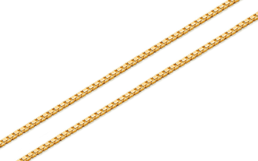 Goldkettenwürfel - Würfel 0,8 mm - IZ10129Y