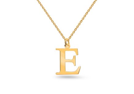 Goldener Promi-Buchstabe E