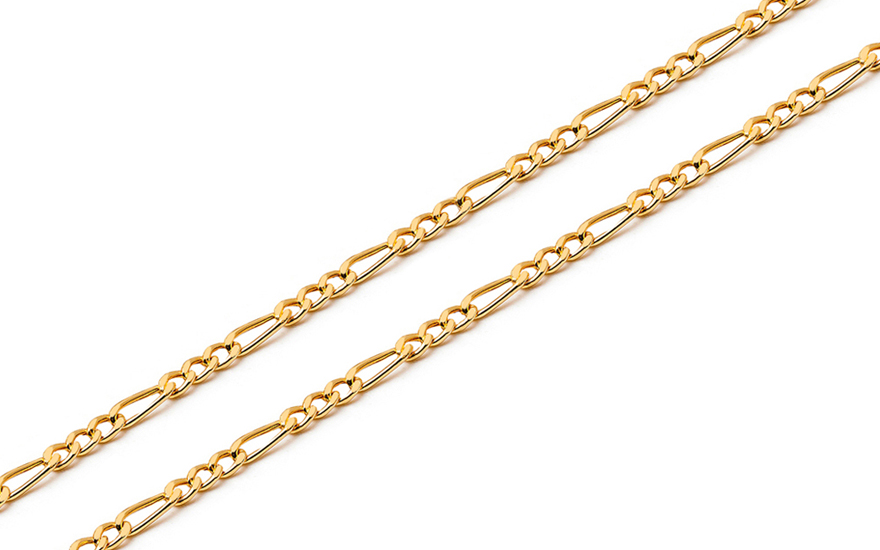 Herren Goldkette Figaro 2 mm - IZ11439