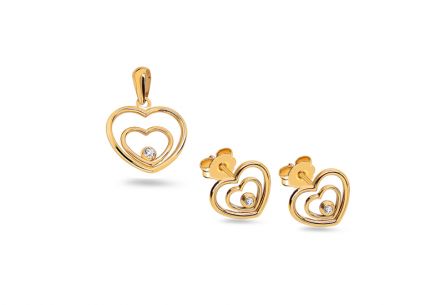 liffly Dubai Gold Schmuck-Sets Modeschmuck Ring Ohrringe Armband Halskette 