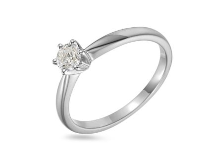 Madalyn – Verlobungsring mit im Labor gezüchteten Diamanten, Weißgold